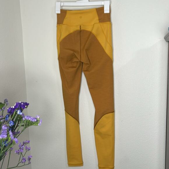 Lululemon 4 Early Extension High Rise Tight 28" Fools Gold Pockets - Picture 7 of 13